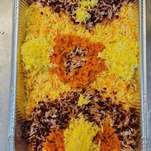 HavijPolo with Beef kabab