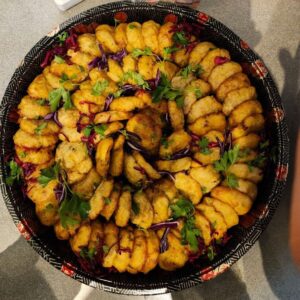 Meat Pirashki sibzamini